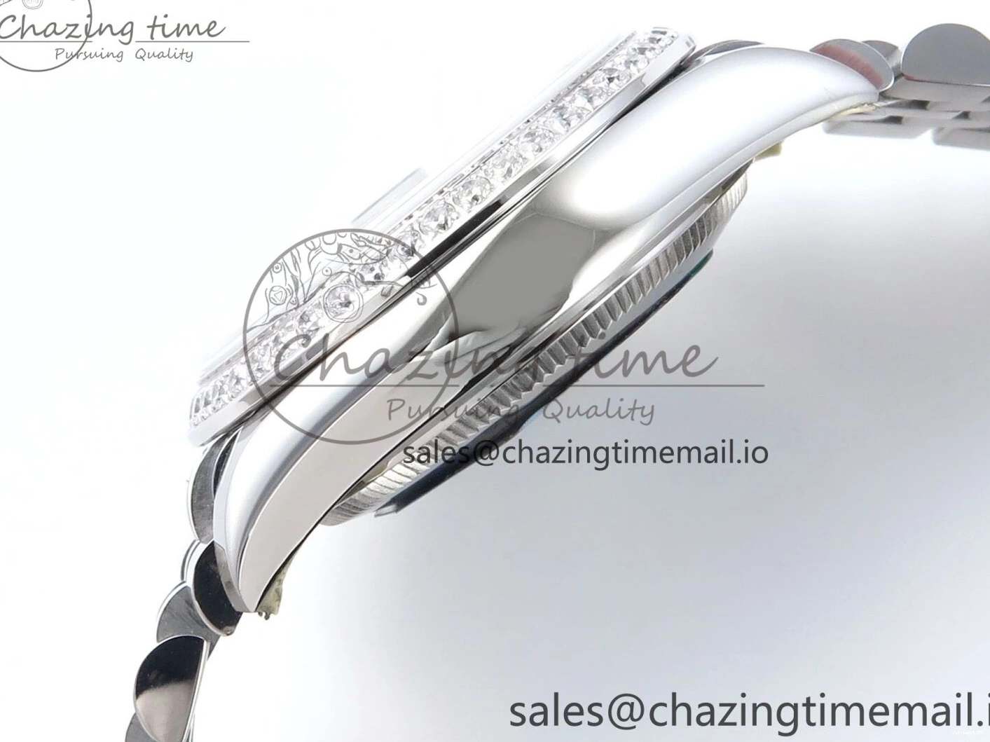 Dial White 31 ARF 1:1 Bezel SS ETA DateJust Best 2688 Jubilee Roman Steel Edition 278384RBR Bracelet Diamonds 904L on 0125